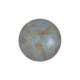 Les perles par Puca® Cabochon 14mm - Opaque blue/green spotted 02010/65325